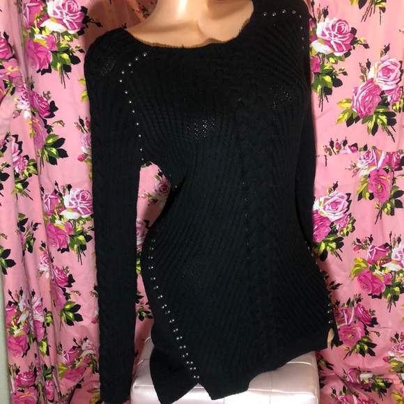 Philosophy Sweaters - Philosophy sweater tunic mod punk slit knit cotton